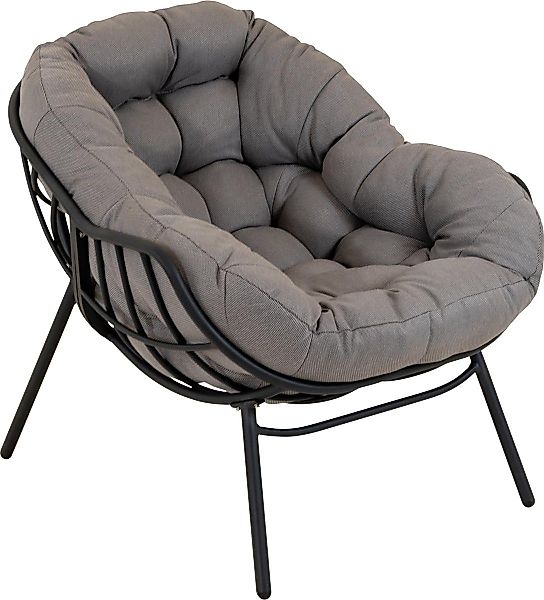 Lesli Living Gartenstuhl Relaxsessel Cozy Stone günstig online kaufen