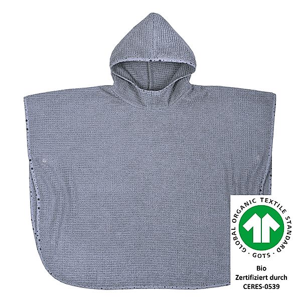 Wörner Badeponcho at home, Baumwoll-Webfrottier, Kapuze, günstig online kaufen