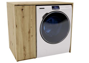 Raumhirsch Furniture Waschmaschinenumbauschrank mit Stauraum für günstig online kaufen