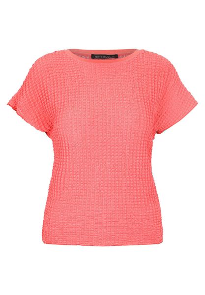 Betty Barclay Kurzarmshirt "Damen Strukturshirt mit U-Boot-Ausschnitt" 1 St günstig online kaufen