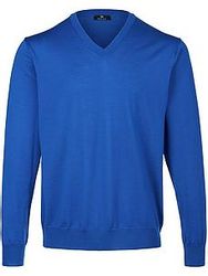 V-Pullover Peter Hahn blau günstig online kaufen