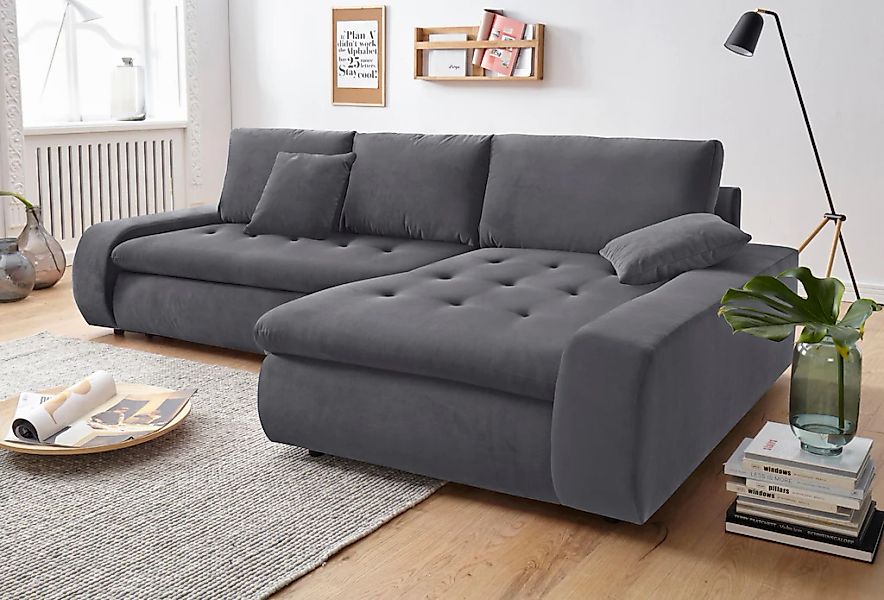 TRENDMANUFAKTUR Ecksofa »Indie II, tolle Detailverarbeitung, bequem und kom günstig online kaufen