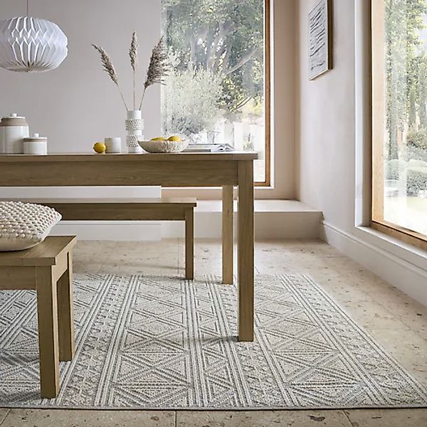 FLAIR RUGS Teppich »Lucia«, rechteckig, 9 mm Höhe, waschbar, aus recyceltem günstig online kaufen