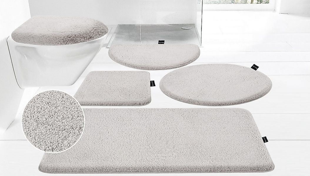 Bruno Banani Badematte Lana, Badvorleger, Badezimmer Teppich, Höhe 25 mm, r günstig online kaufen