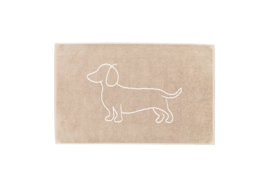 Cawö Badematte Cawö Badematte Duschvorleger We love Dogs 6248-33 Dackel Bei günstig online kaufen