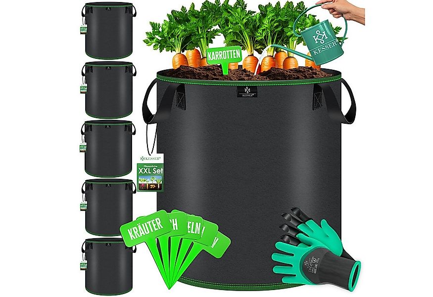 KESSER Pflanzkübel, Pflanzsäcke aus Vlies Kartoffel Pflanzsack Pflanztasche günstig online kaufen