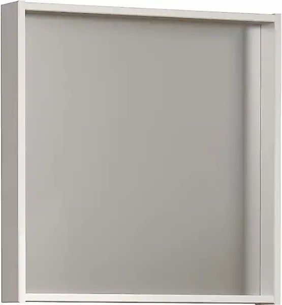 welltime Badspiegel »Kall« Spiegel mit Rahmen aus lackiertem Massivholz - M günstig online kaufen