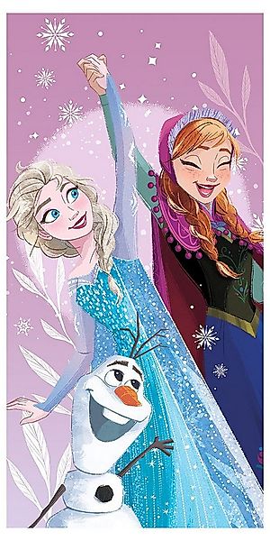 Frozen Badetücher Disney Frozen Elsa Anna Olaf Badetuch Handtuch 70x140cm P günstig online kaufen