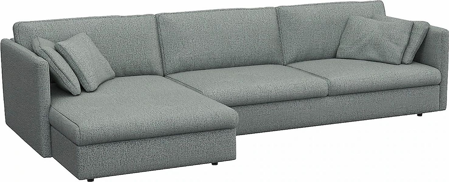 FLEXLUX Ecksofa "Lovane" Weich & anschmiegsam, große Sitztiefe auf Kaltscha günstig online kaufen