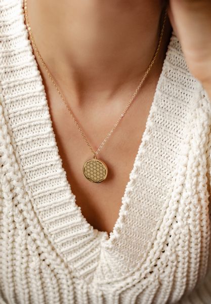 Hey Happiness Kette mit Anhänger Blume günstig online kaufen