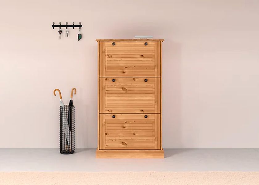 Home affaire Schuhschrank "Liotta" Mit 3 Klappen günstig online kaufen