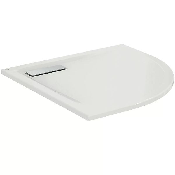 Ideal Standard Viertelkreis-Duschwanne Ultra Flat New 80 cm x 80 cm Weiß günstig online kaufen