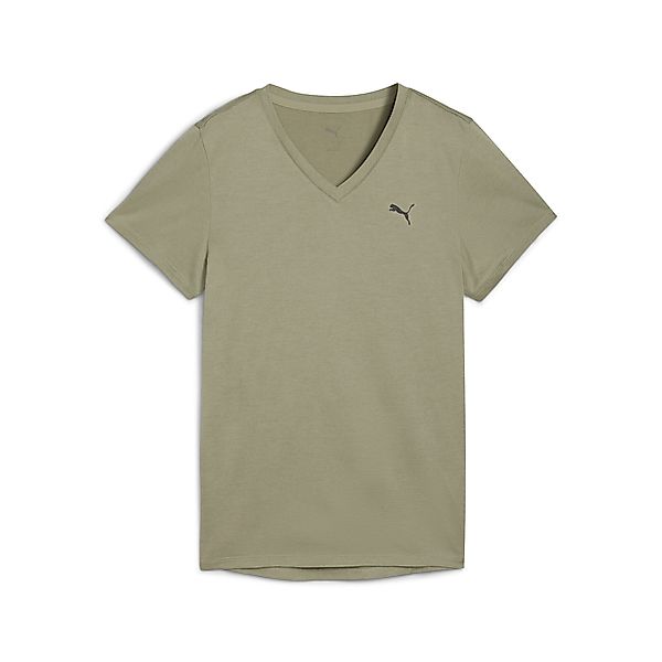PUMA Trainingsshirt "TAD ESSENTIALS T-Shirt mit V-Ausschnitt Damen" günstig online kaufen