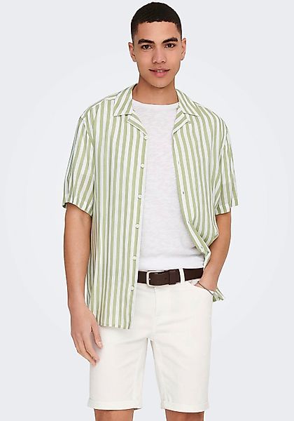 ONLY & SONS Kurzarmhemd "ONSWAYNE LIFE SS VISCOSE" günstig online kaufen