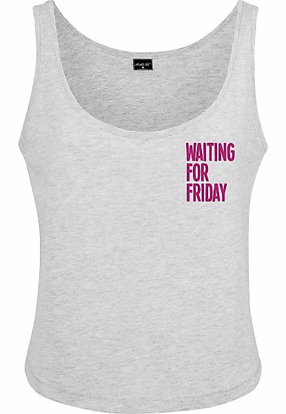 MisterTee Muskelshirt "MisterTee Damen Ladies Waiting For Friday Box Tank", günstig online kaufen