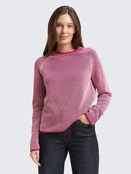 TOM TAILOR Strickpullover Pullover & Strickjacken Strickpullover mit Rundha günstig online kaufen