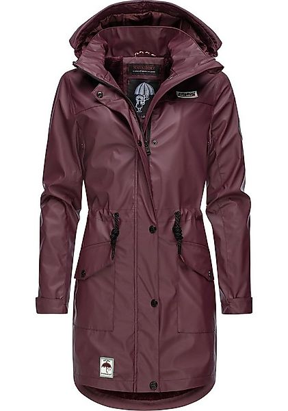 Navahoo Outdoorjacke Deike modischer Damen Outdoor Regenmantel günstig online kaufen