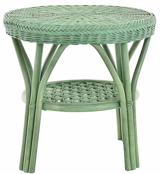 Krines Home Wohnzimmertisch Rattan Beistelltisch Rund günstig online kaufen