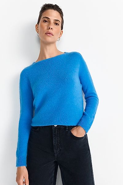 RICHROYAL Rundhalspullover, in flauschiger Qualität günstig online kaufen