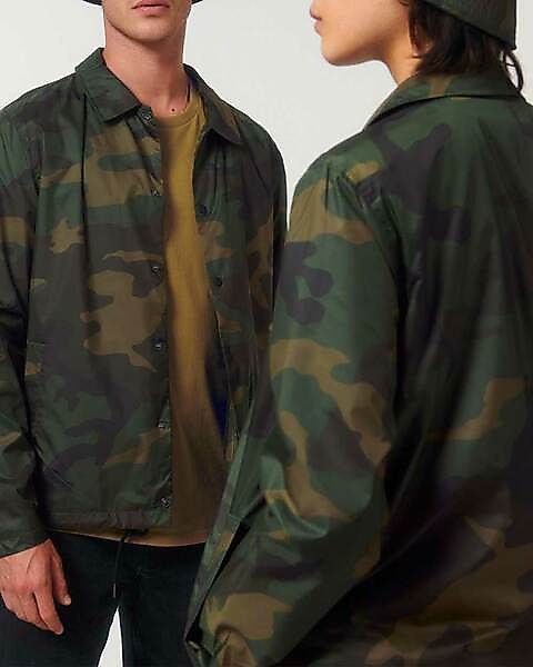 Unisex Jacke Mit All-over-print Camouflage Aus Recyceltem Pet günstig online kaufen