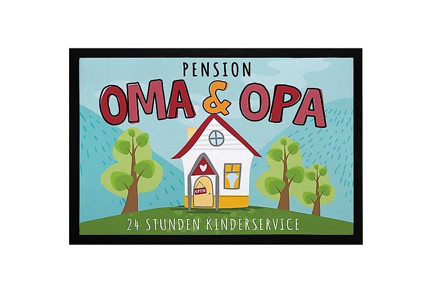SpecialMe Fußmatte Fußmatte Geschenk Pension Oma und Opa Großeltern Geschen günstig online kaufen