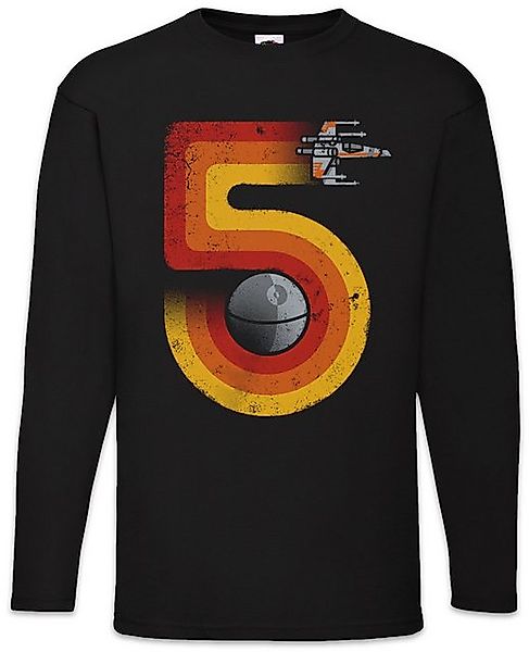 Urban Backwoods Langarmshirt Red Five 5 II Langarm T-Shirt Luke Star Allian günstig online kaufen