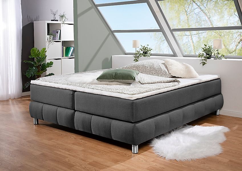 andas Boxspringbett Salo, Ohne Kopfteil, inkl. günstig online kaufen