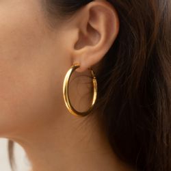 Made by Nami Paar Creolen Gold günstig online kaufen