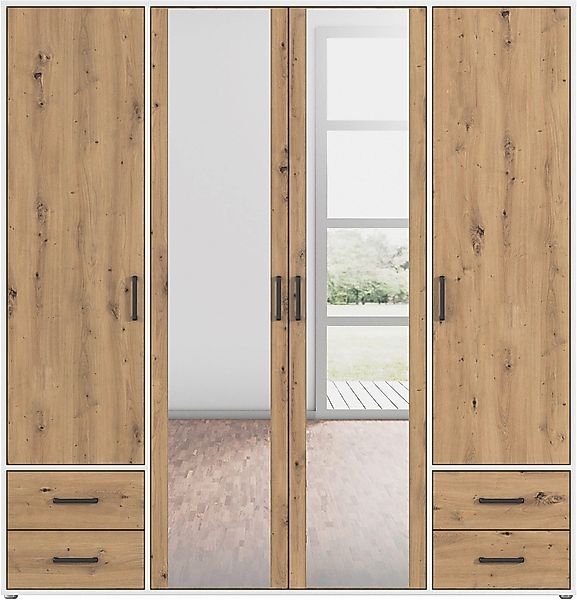 rauch Drehtürenschrank »Kleiderschrank Schrank Garderobe Wäscheschrank VOYA günstig online kaufen
