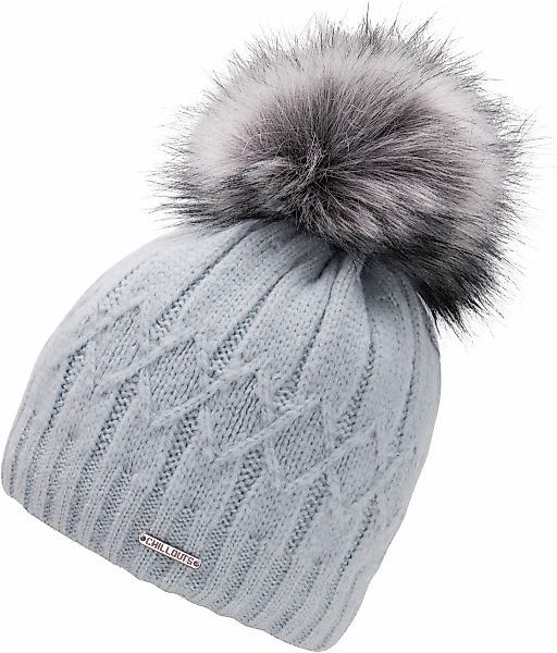 chillouts Bommelmütze "Letizia Hat", mit abnehmbarem Fellimitatbommel günstig online kaufen