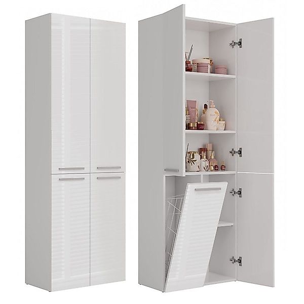 ibonto Hochschrank Badezimmerschrank & Regal Stilvoll günstig online kaufen
