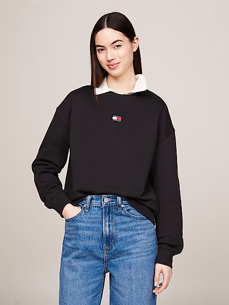 Tommy Jeans Sweatshirt, mit Dropshoulder-Design und Frontlogo günstig online kaufen