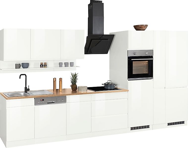 KOCHSTATION Küchenzeile »KS-Virginia«, Breite 390 cm, mit Glaskeramik-oder günstig online kaufen