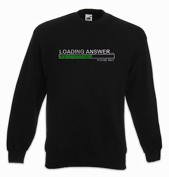 Urban Backwoods Sweatshirt Loading Answer Sweatshirt Fun Binary Code Binär günstig online kaufen