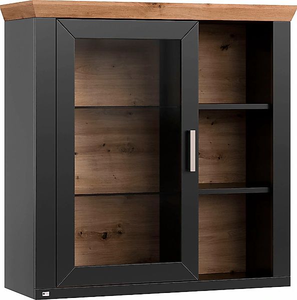 set one by Musterring Hängeschrank "York" Typ 21, mit Glastür, offene Fäche günstig online kaufen