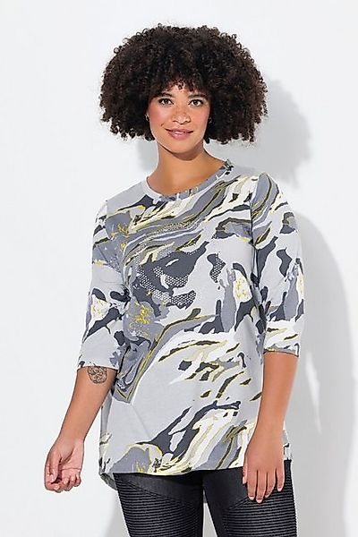 Angel of Style T-Shirt T-Shirt A-Linie Camouflage Glitzer-Smiley günstig online kaufen