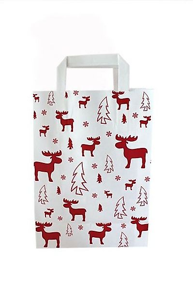 Tragetasche Papiertragetasche ELCH (98451-10, 10-tlg., Elch günstig online kaufen