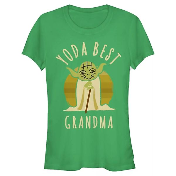 Star Wars - Yoda Best Grandma Says - Familie - Frauen T-Shirt günstig online kaufen