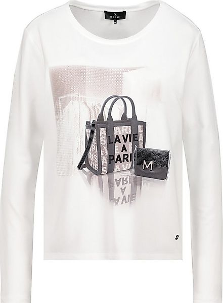 Monari T-Shirt Taschenprint Funkelnde Strasssteine mit edlem Taschenprint günstig online kaufen