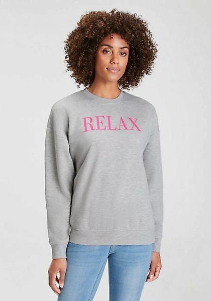 H.I.S Sweatshirt mit Brustprint günstig online kaufen
