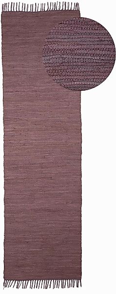 carpetfine Teppich »Kelim Chindi uni, auch als Läufer«, rechteckig, 5 mm Hö günstig online kaufen