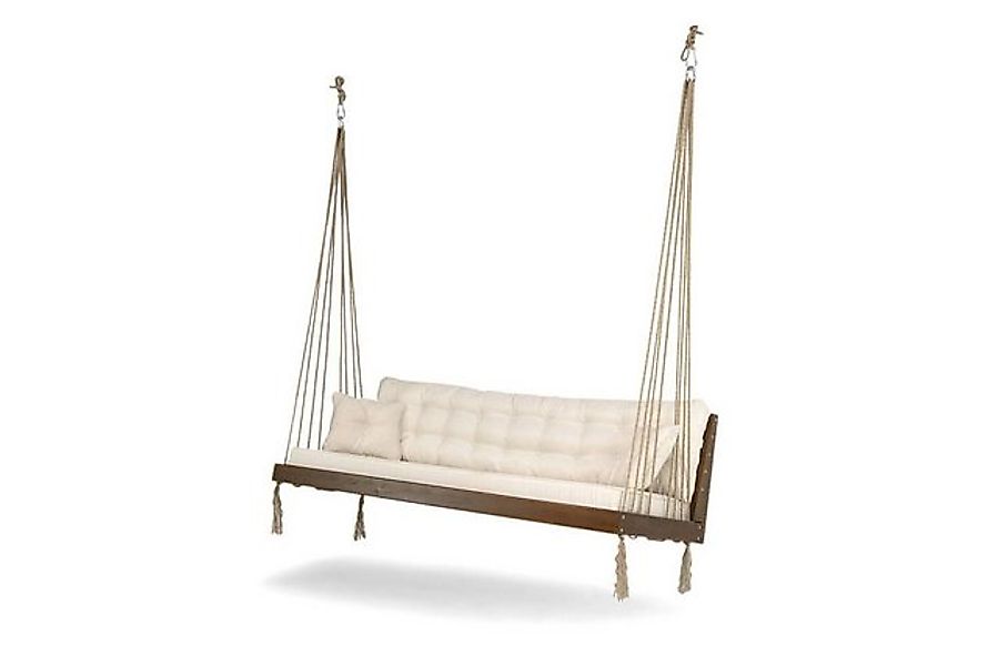 JVmoebel Sofa Stilvolles Hängesofa Designer Gartenmöbel Terrassen Holz Pols günstig online kaufen