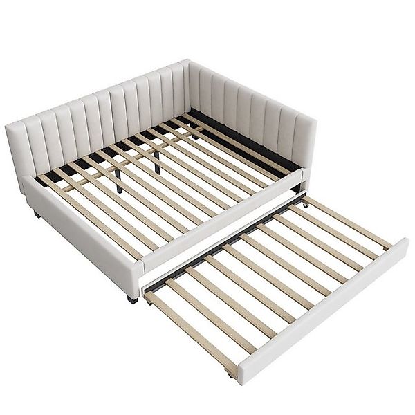 STILVORA Schlafsofa 140×200 Schlafsofa mit Ausziehbett&Lattenrost,Jugendbet günstig online kaufen