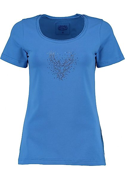 OS Trachten Trachtenshirt Wimporo Kurzarm T-Shirt günstig online kaufen