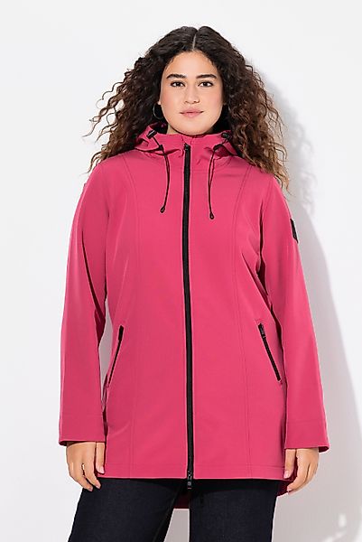 Ulla Popken Softshelljacke HYPRAR Long-Softshelljacke wasserabweisend günstig online kaufen