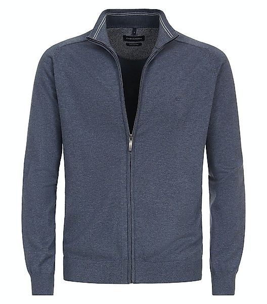 CASAMODA Strickjacke 004450 Pima-Baumwolle Stehkragen Normale günstig online kaufen