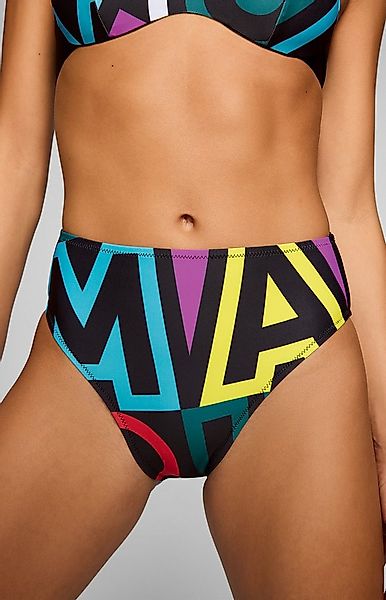 PUMA Bikini-Hose PUMA SWIM WOMEN PRINTED HIGH WAIST BRIEFS 1P günstig online kaufen