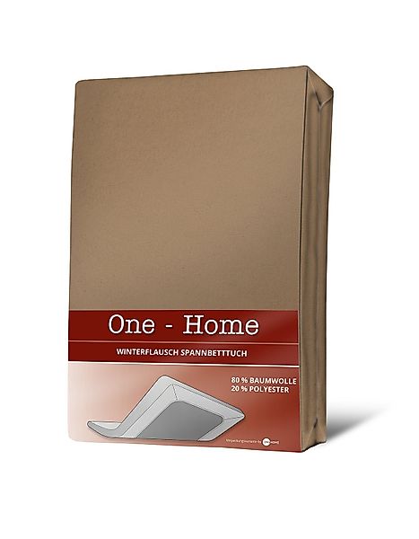 One Home Spannbettlaken Winter, Baumwolle, Gummizug: günstig online kaufen
