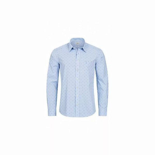 Almsach Trachtenhemd Trachtenhemd Langarm Hans in Blau von Almsach günstig online kaufen