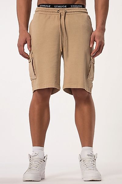 STHUGE Schlupfhose STHUGE Cargo-Bermuda Elastikbund Sweat günstig online kaufen